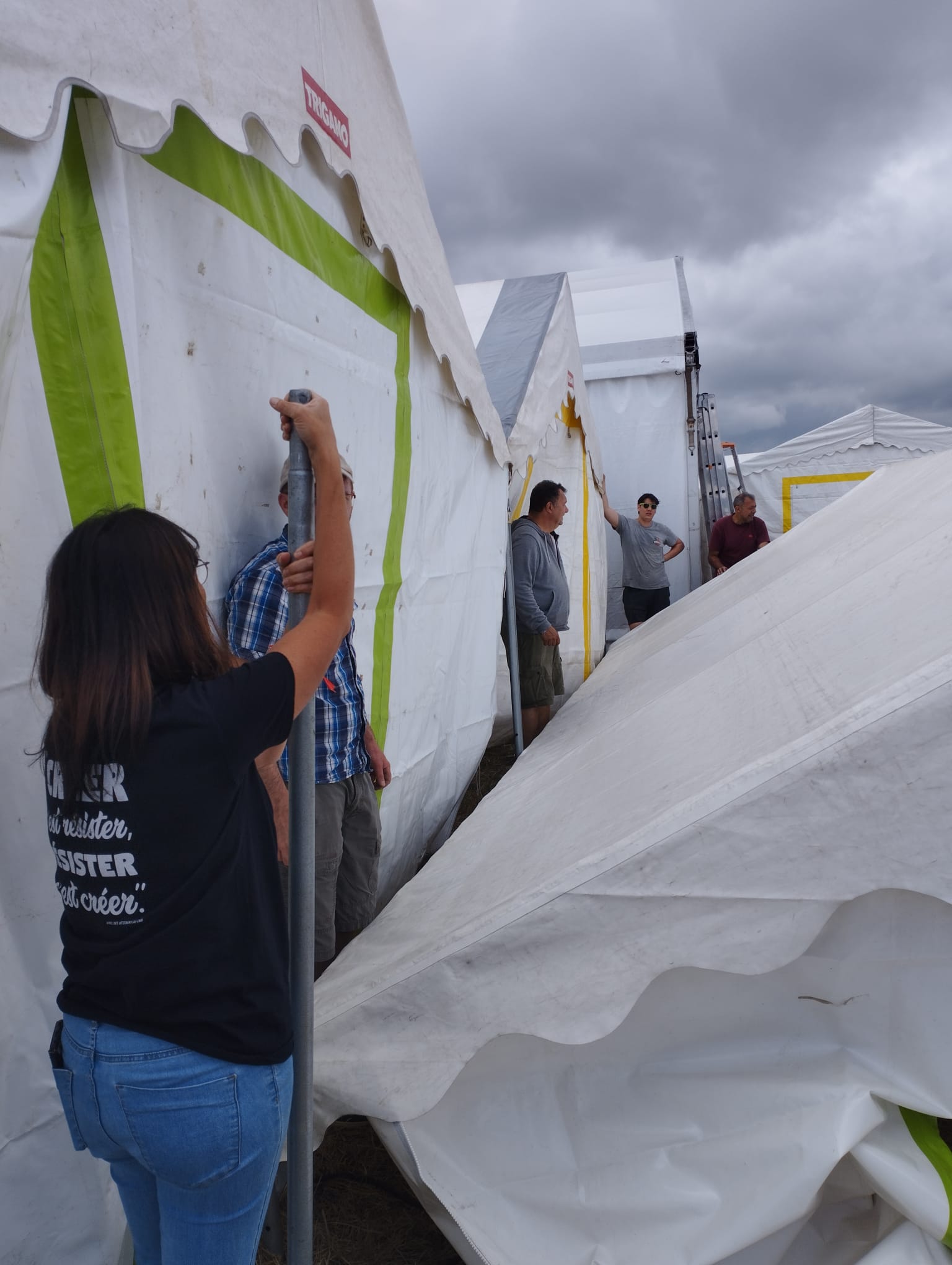 Le bar de la guinguette